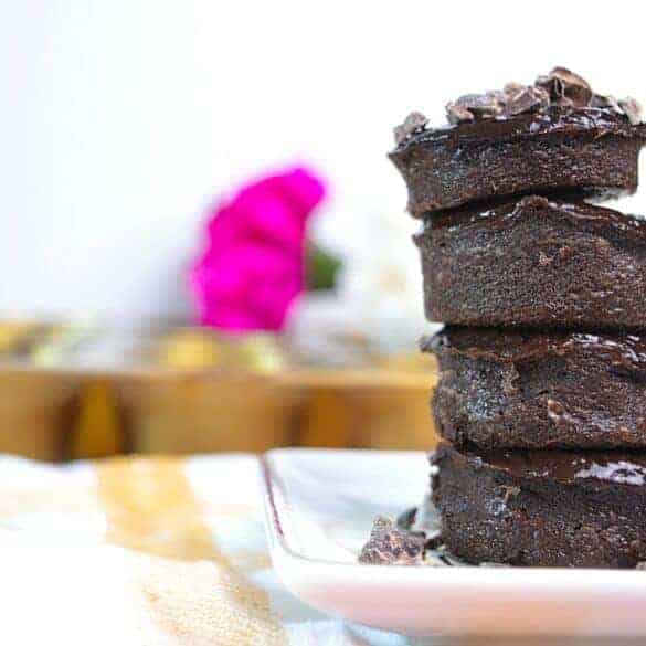 Gesunde Brownies mit nur 3 Zutaten