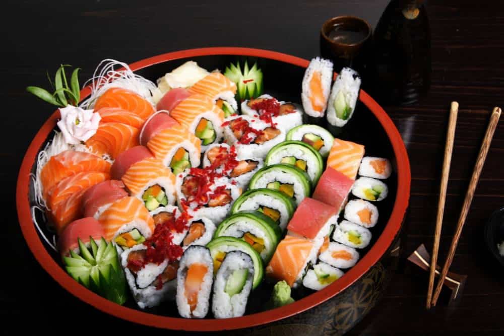 Sushi mit Schwermetallen